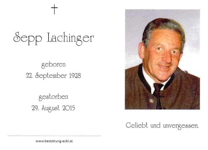 Sepp Lachinger