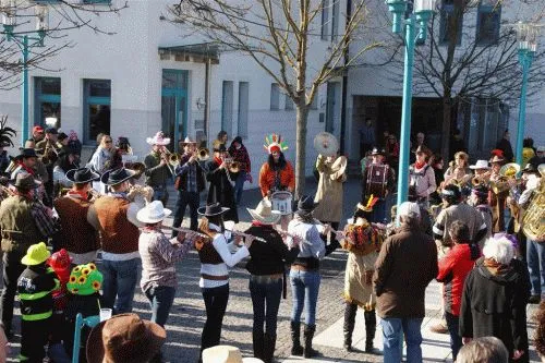 Buntes Faschingstreiben
