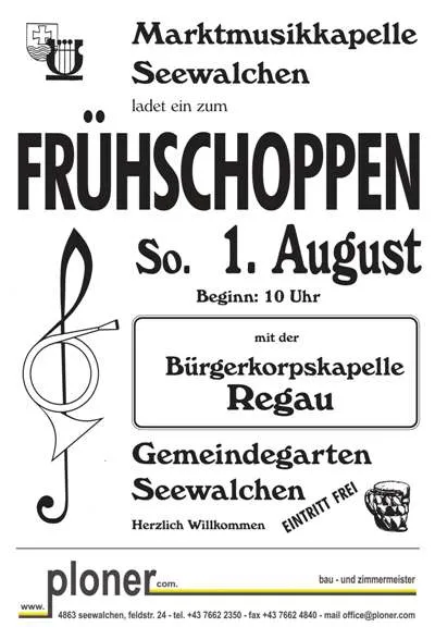 Frühschoppen der MMK Seewalchen